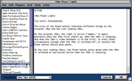 EZNote window